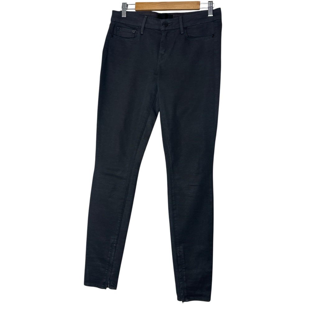 Vince Pants Women's Size 27 Dylan Skinny Mid Rise Stretch Designer Dark Gray